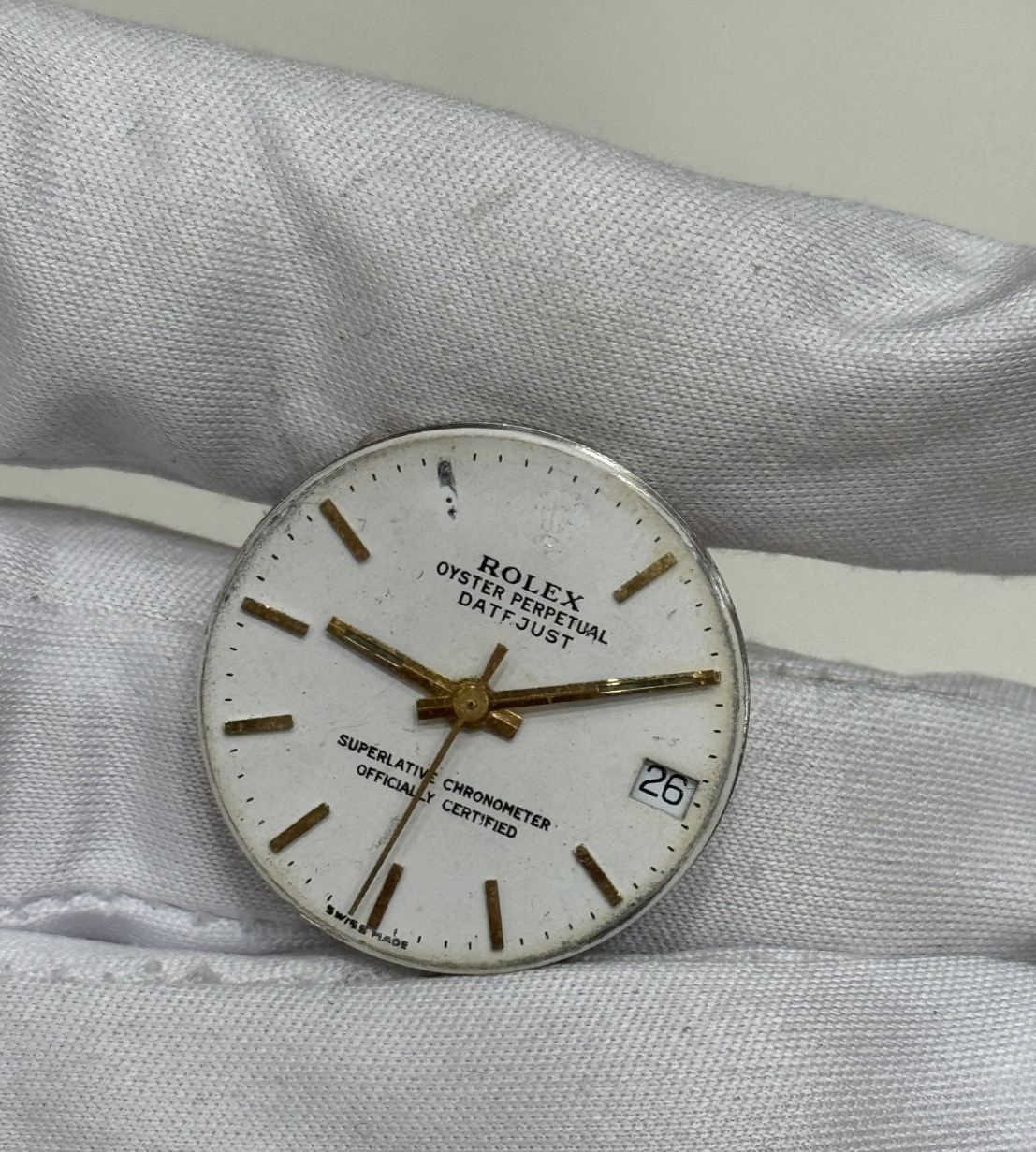 Eta 2671 Movement & Dial Automatic Swiss Made Running