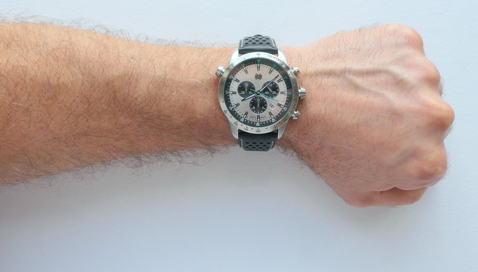 Mercedes Benz AMG DTM Motorsport Petronas Racing Car Accessory Chronograph Watch