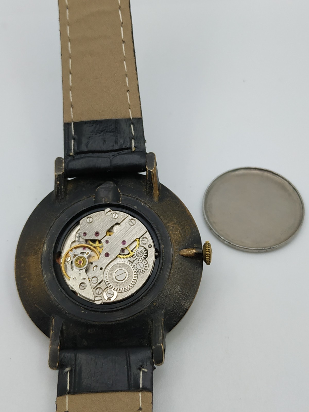 Men’s Vintage Watch Zarya SEKONDA INTERVOLGA USSR Mechanical Retro Soviet Dress