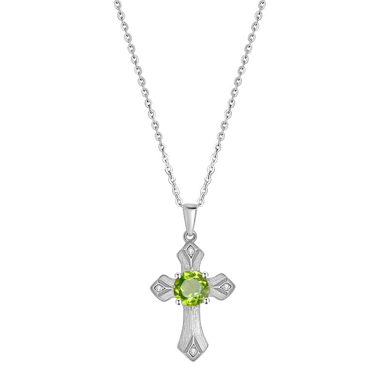Cross Necklace for Women Girls 925 Sterling Silver Necklace Birthday Gifts