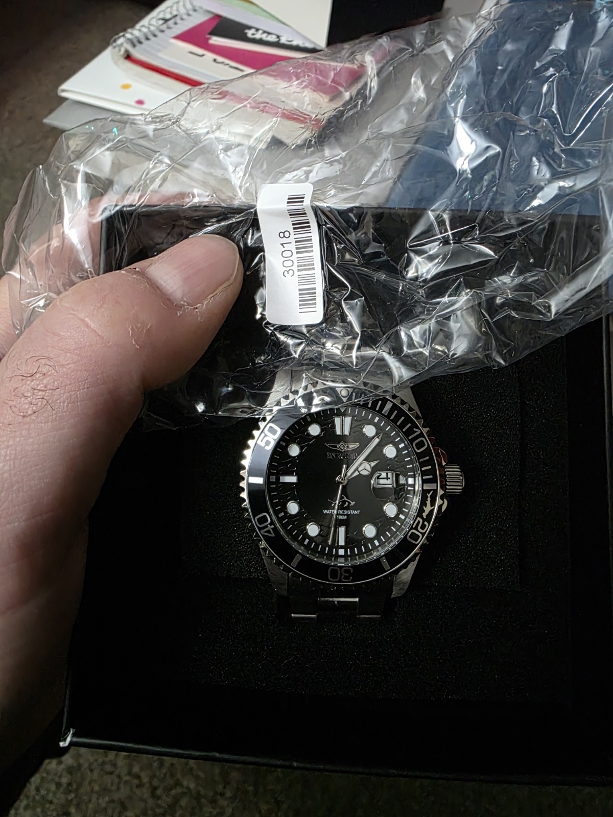 Invicta 30018 Pro Diver Men 43mm Stainless Steel Quartz Watch – Silver