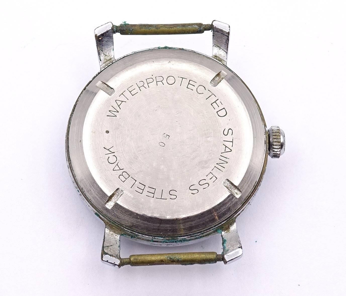 Rare RECTA CAL. G1 Luftwaffe Military Wehrmacht WWII MECHANICAL WRISTWATCH