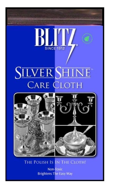 Blitz Industrial BRASS Polishing Cloth & Tarnish Eating Rag