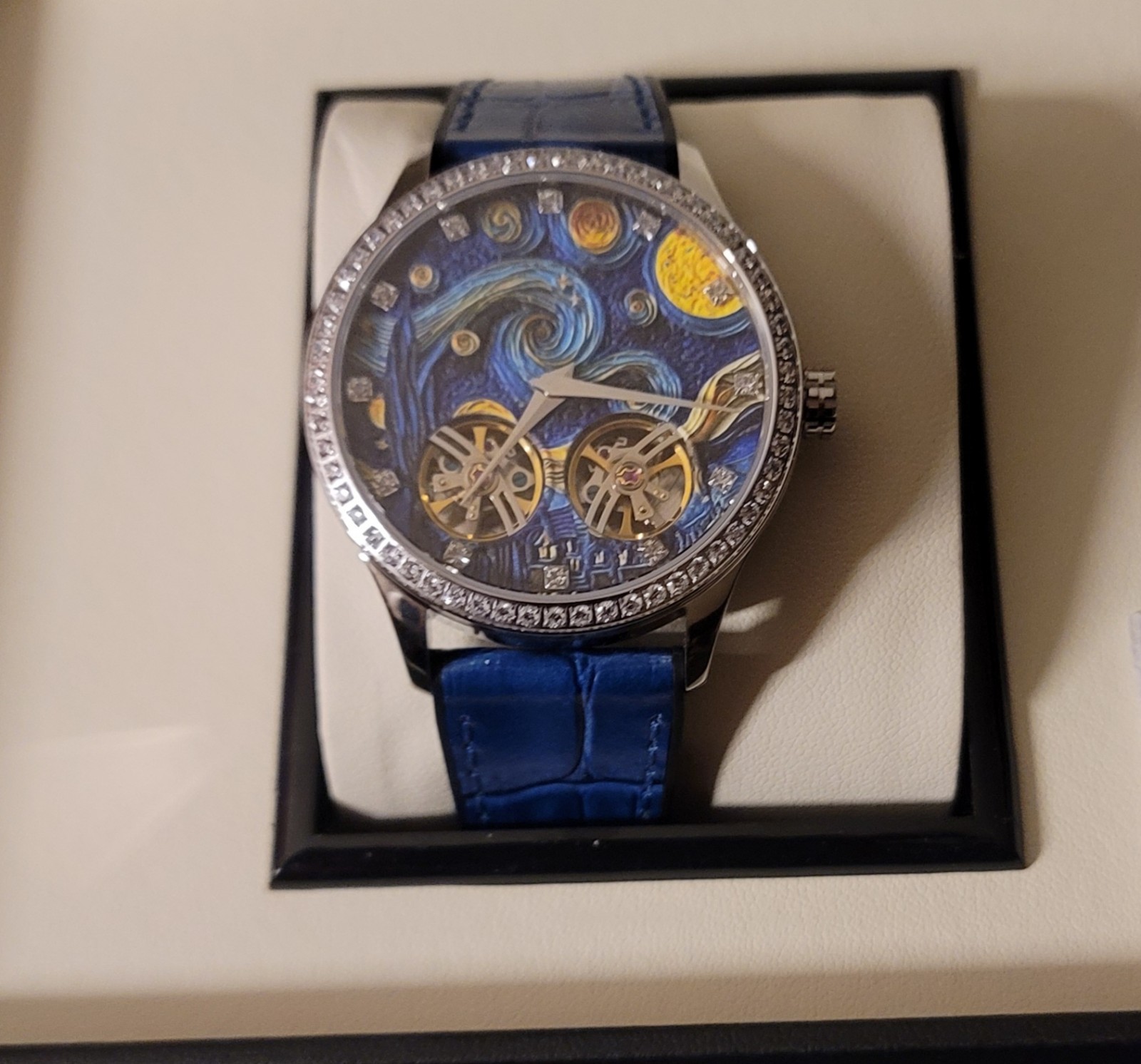 Skyseed Blue Watch With Sapphire Crystals 43mm