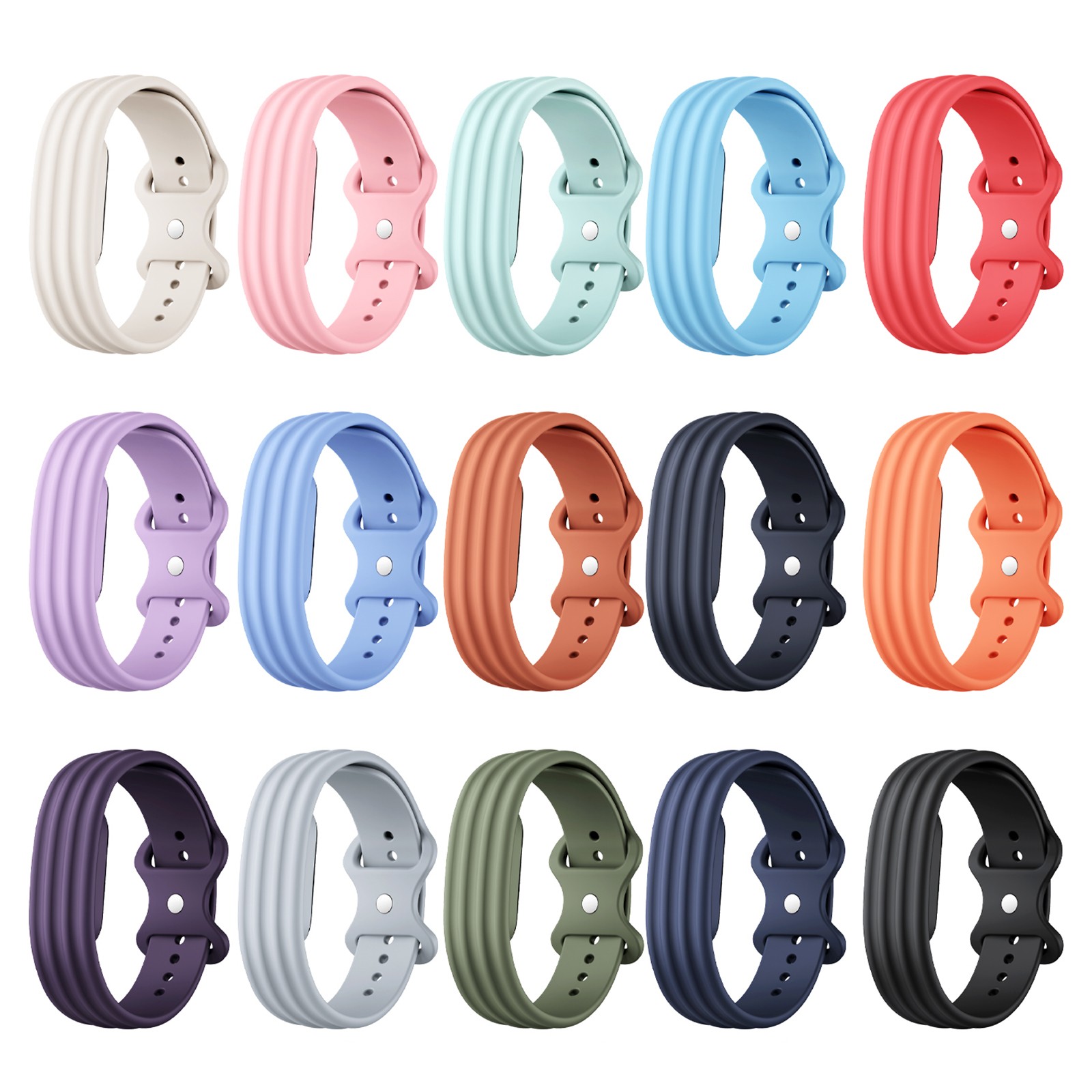 Silicone Sports Band Adjustable Loop Strap For Google Fitbit Air 2026 Bracelet