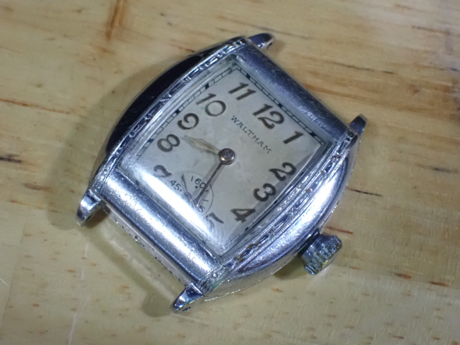 417 Waltham 15 Jewel Men’s Manual Wind Wristwatch good balance 1935