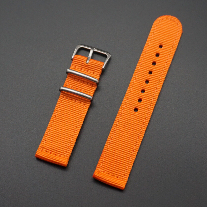 High Quality Fabric Nylon Canvas Watch Strap Band Universal Unisex 18/20/22/24mm