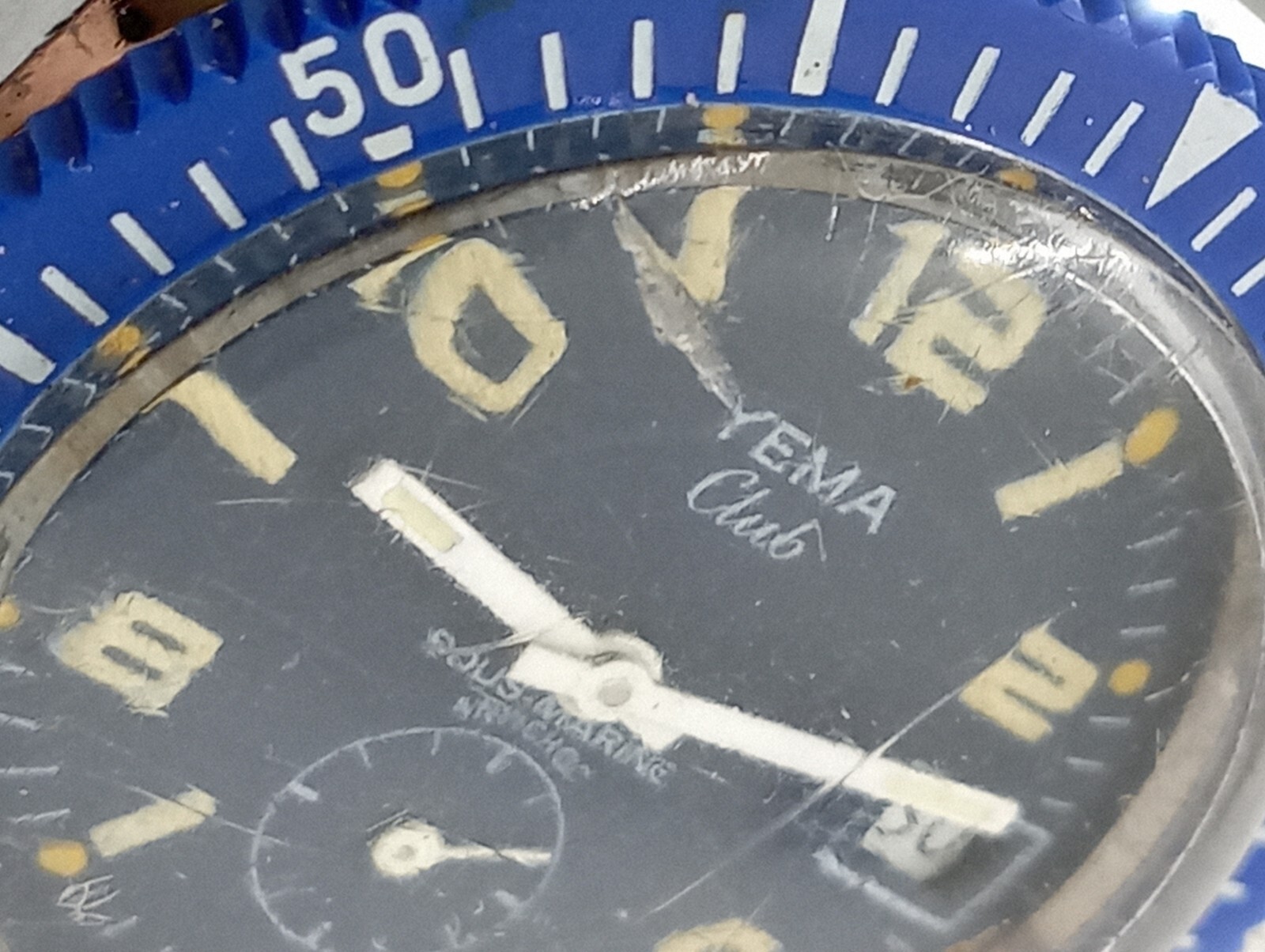 Vintage Skin Diver YEMA CLUB SOUS – MARINE cal. FE 233-69-E21 Working Watch