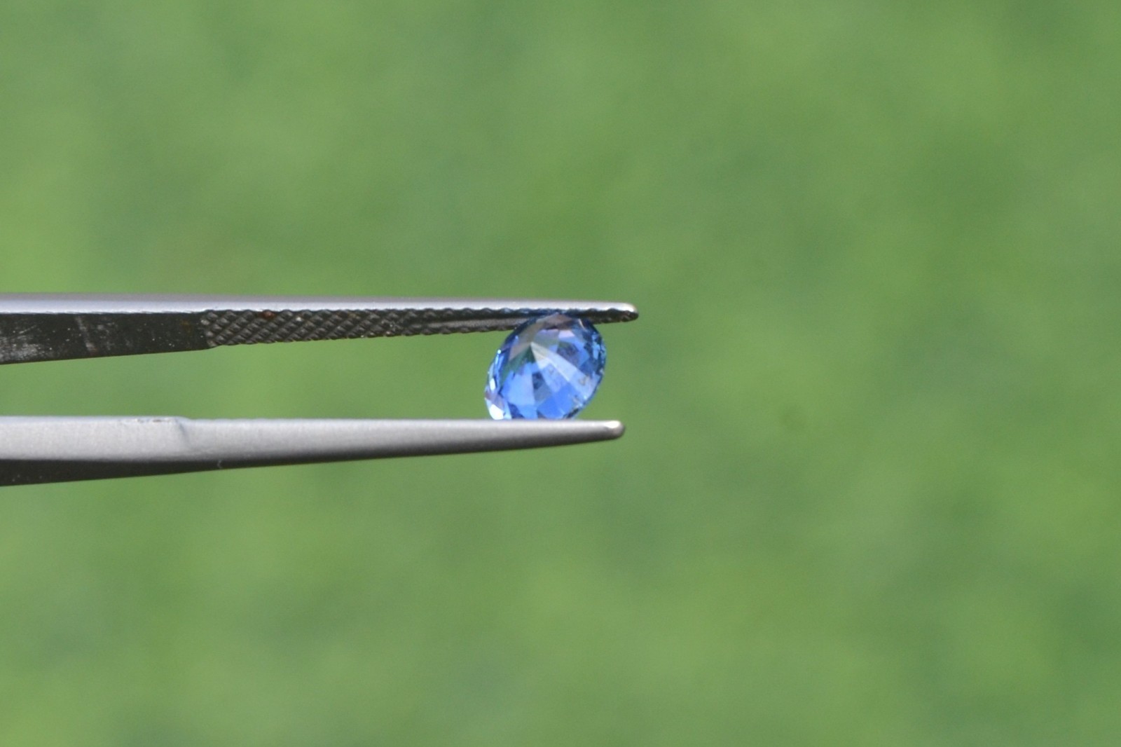 Natural Blue Sapphire 1.02 Carat. Normal Heated Oval Step Cut From Sri Lanka