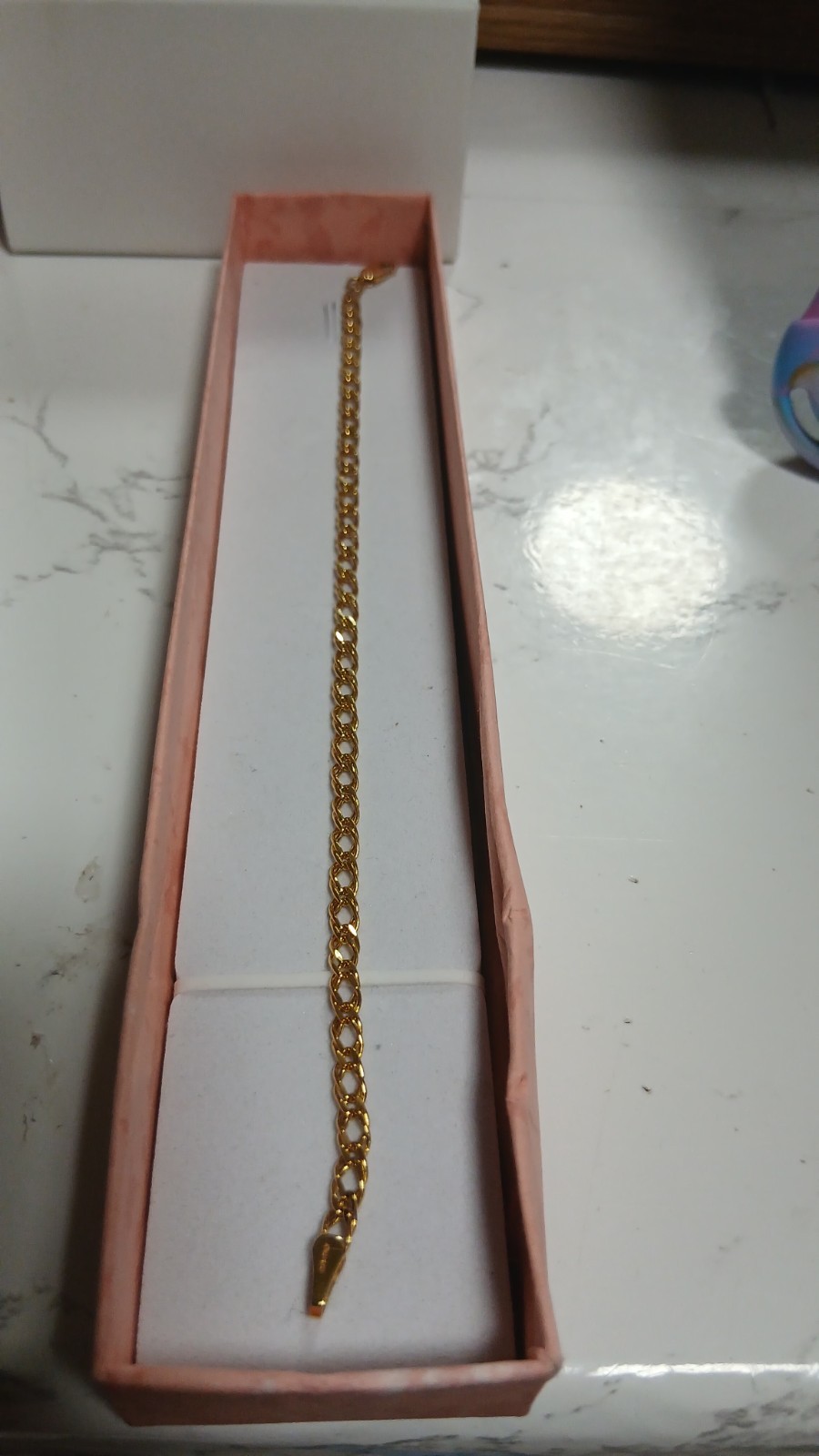 9ct Yellow Gold Bracelet.