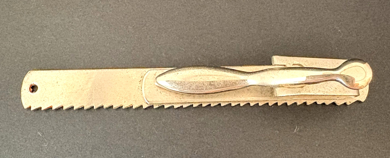 Vintage Simonds Canada Saw Co. Ltd Hack Saw Blade Tie Bar Clip Tools 1.75″