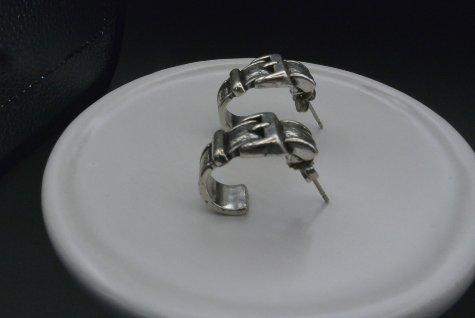 Brighton Belt Buckle Earrings