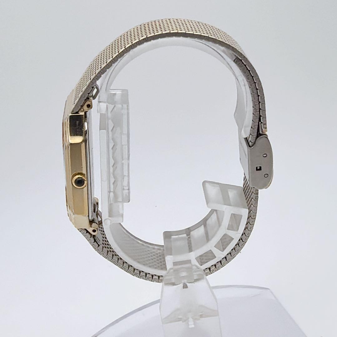 Junghans Men’s Gold Rectangular Octagon Quartz Watch 27mm Auto Vintage Condition