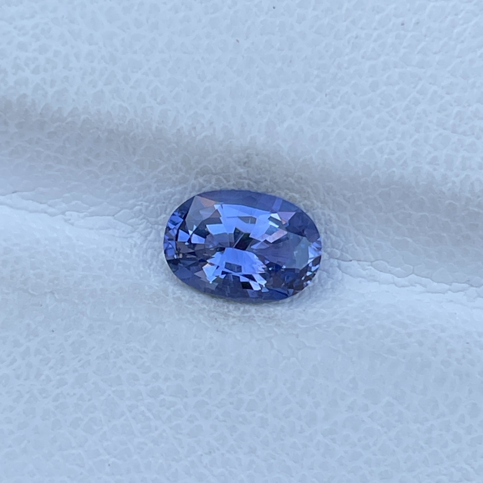 Natural Unheated Violet Sapphire 1.13ct Oval | Sri Lanka | Loose Gemstone
