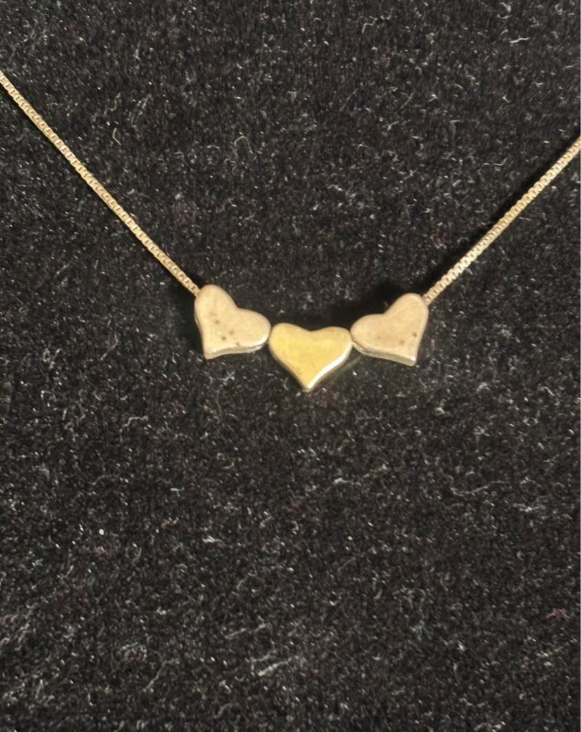 Vintage Alexa’s Angels Sterling Silver Hearts Necklace