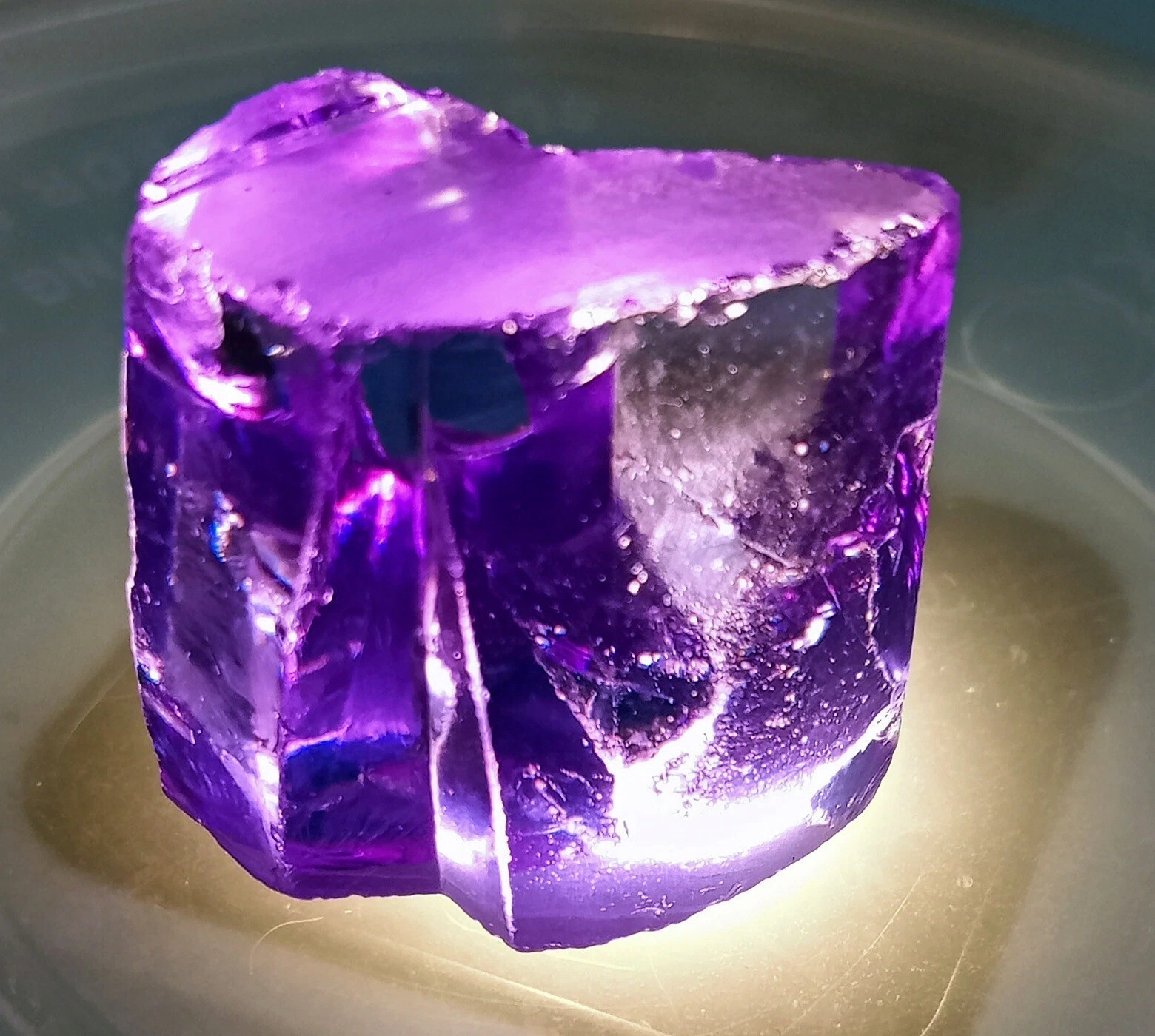 Purple Cambodian Zircon Rough 245-246 Ct Natural Loose Gemstone EGL Certified