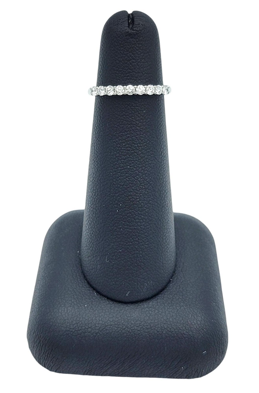 Tiffany & Co. Tiffany Forever Round Diamond Semi-Eternity Band Ring in Platinum