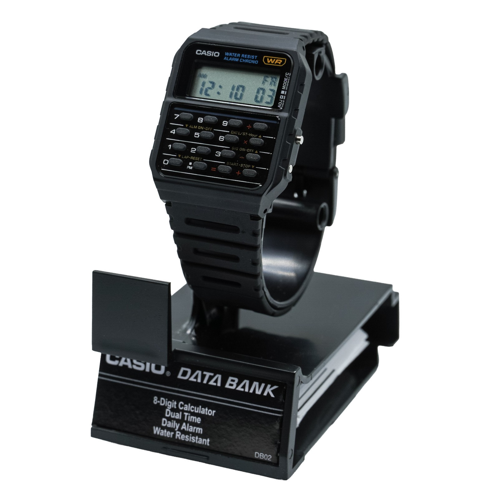 Casio CA53W1CR Calculator Unisex Watch – Black