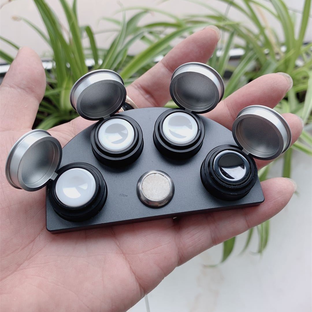 Oil Cup Stand with 4 Ceramics Containers for Watchmaker Watch Repair Tool kit B