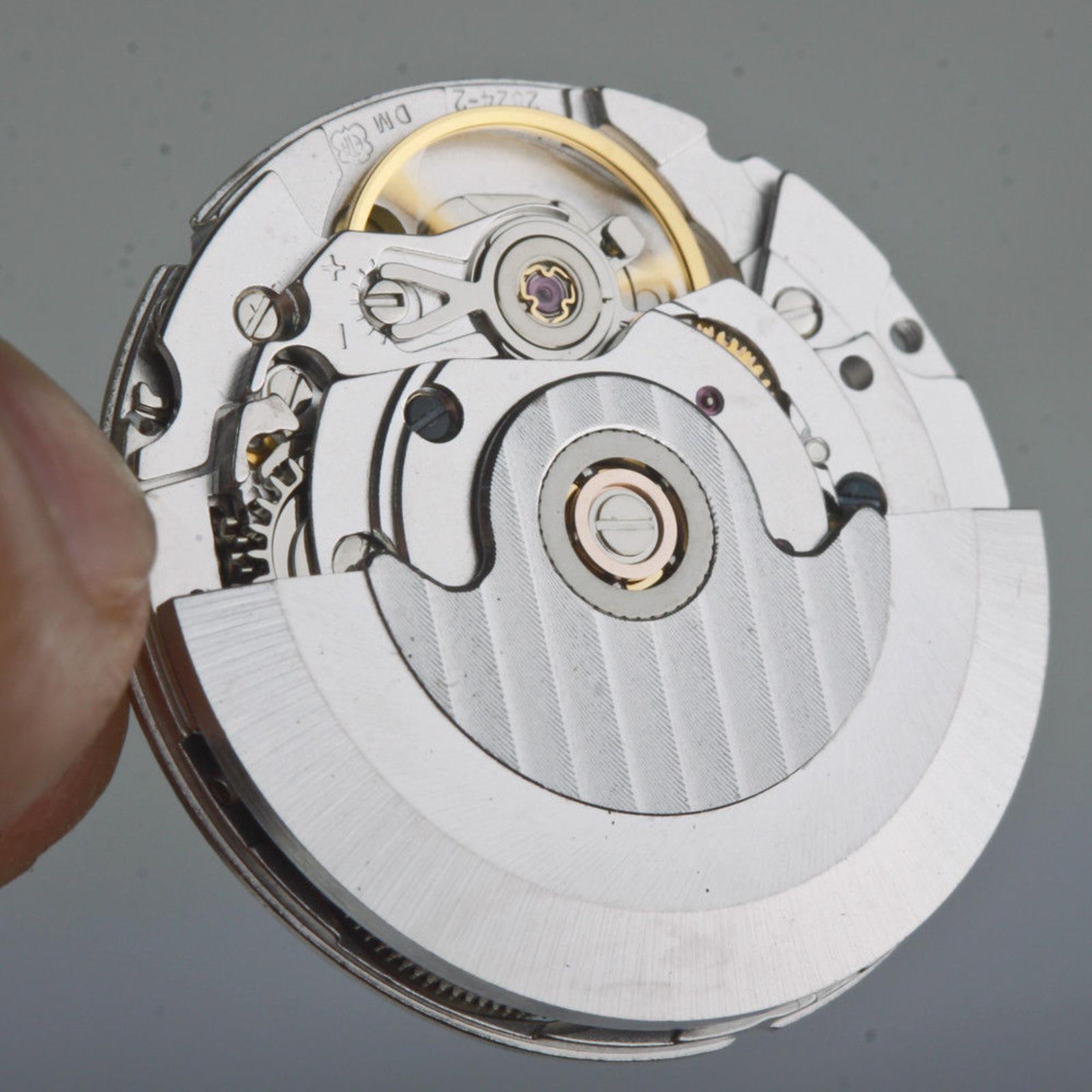 White/Gold Retro Clone 25 Jewels Automatic Watch Movement For ETA 2824 2824-2 B