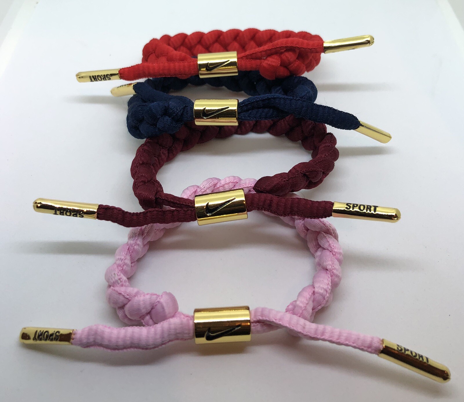 NIKE Unisex Shoelace Bracelet / Wristband Many To Choose From