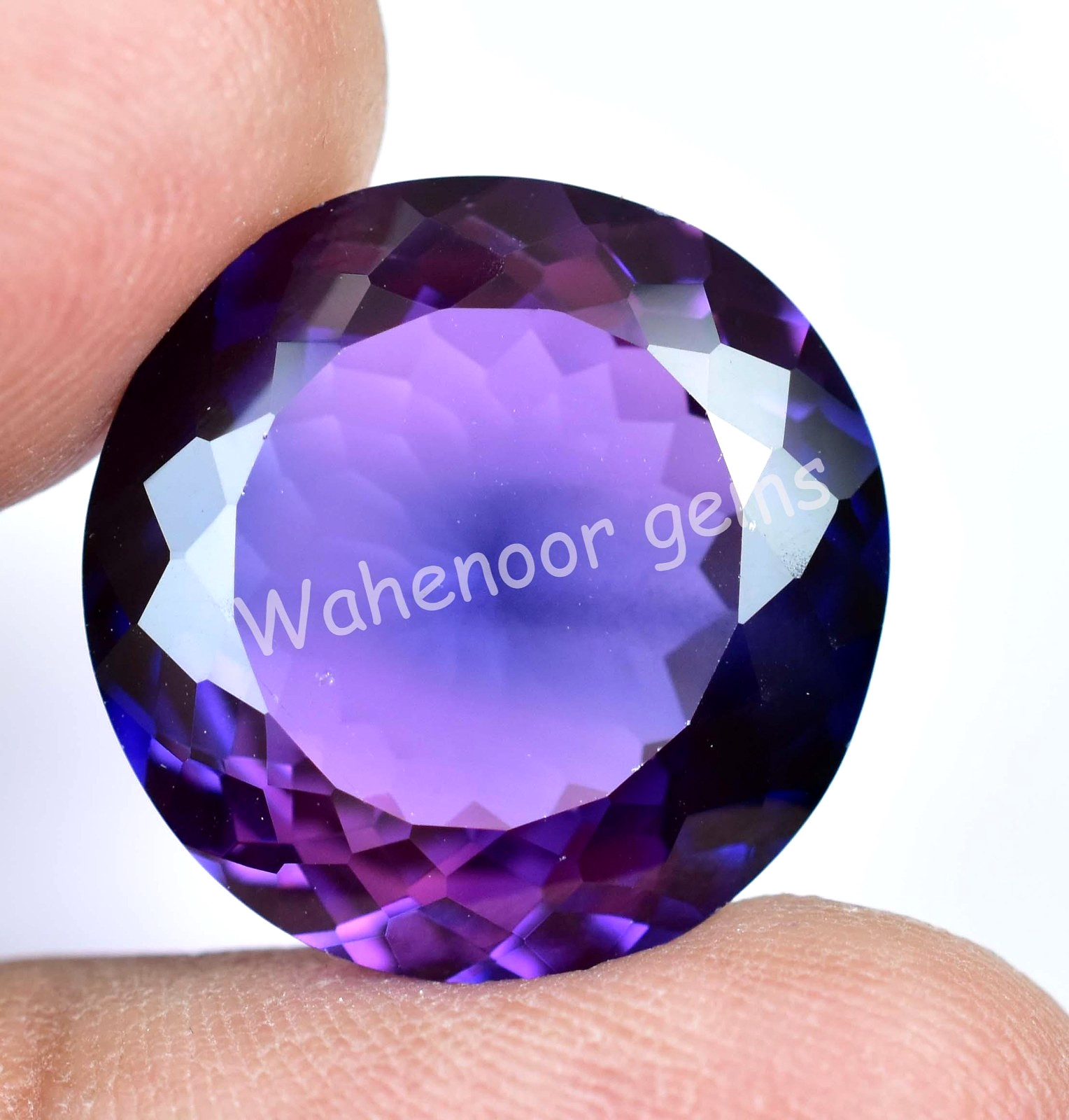Natural 24.80 Ct Boysenberry Sapphire AGL Certified Fabulous Loose Gemstone