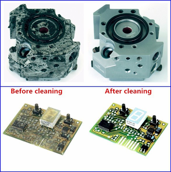 1.3L Useful Ultrasonic Cleaner Degas Sweep Cleaning Parts Jewelry Glasses PCB