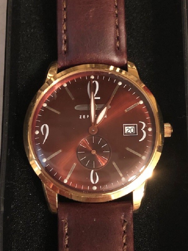 Graf Zeppelin Flatline Men’s Dress Watch that is Just 7mm Thin!