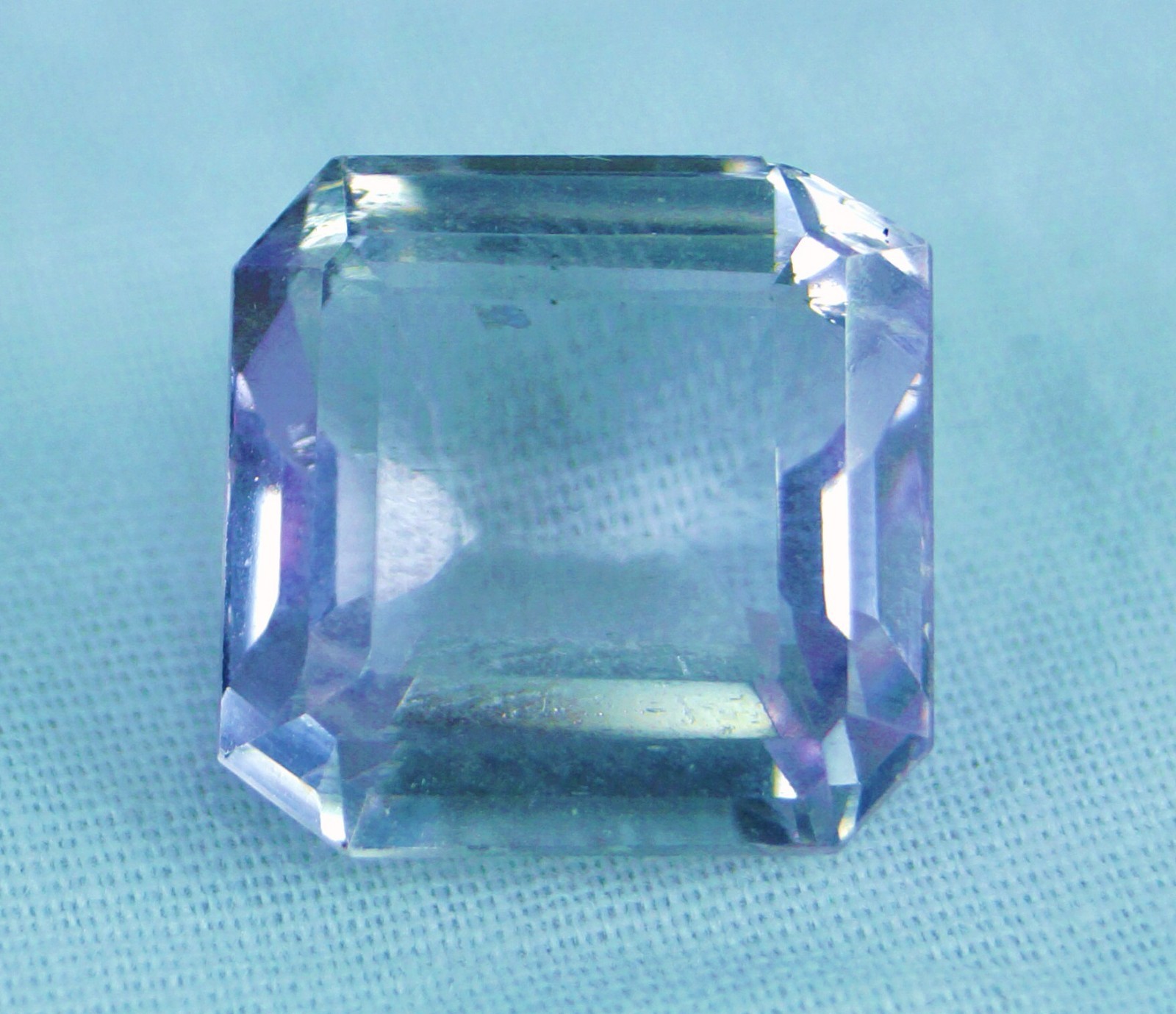 18 CARATS FACETED KUNZITE GEMSTONE OCTAGON CUT EXCELLENT VVS CLARITY