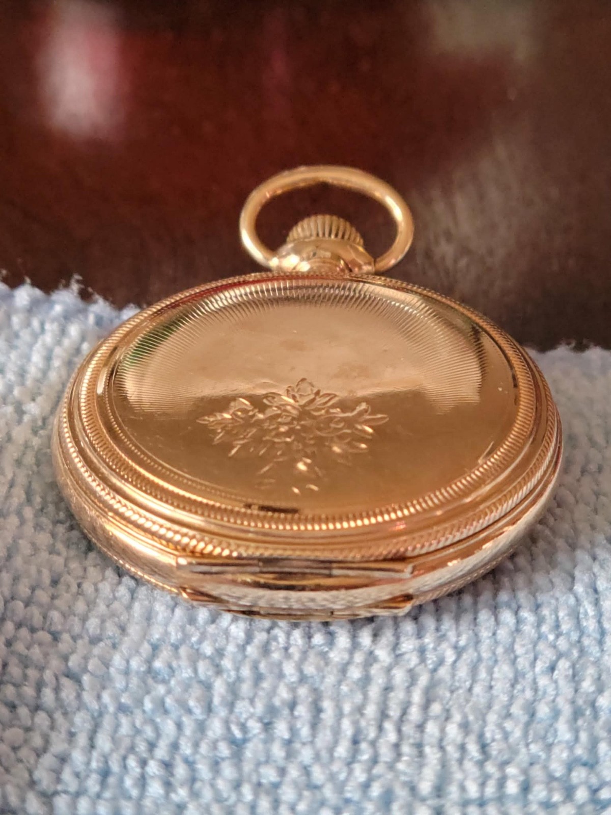 1901 Waltham Seaside Model # 1891, 14K gold filled Pocket Watch, 15 jewels