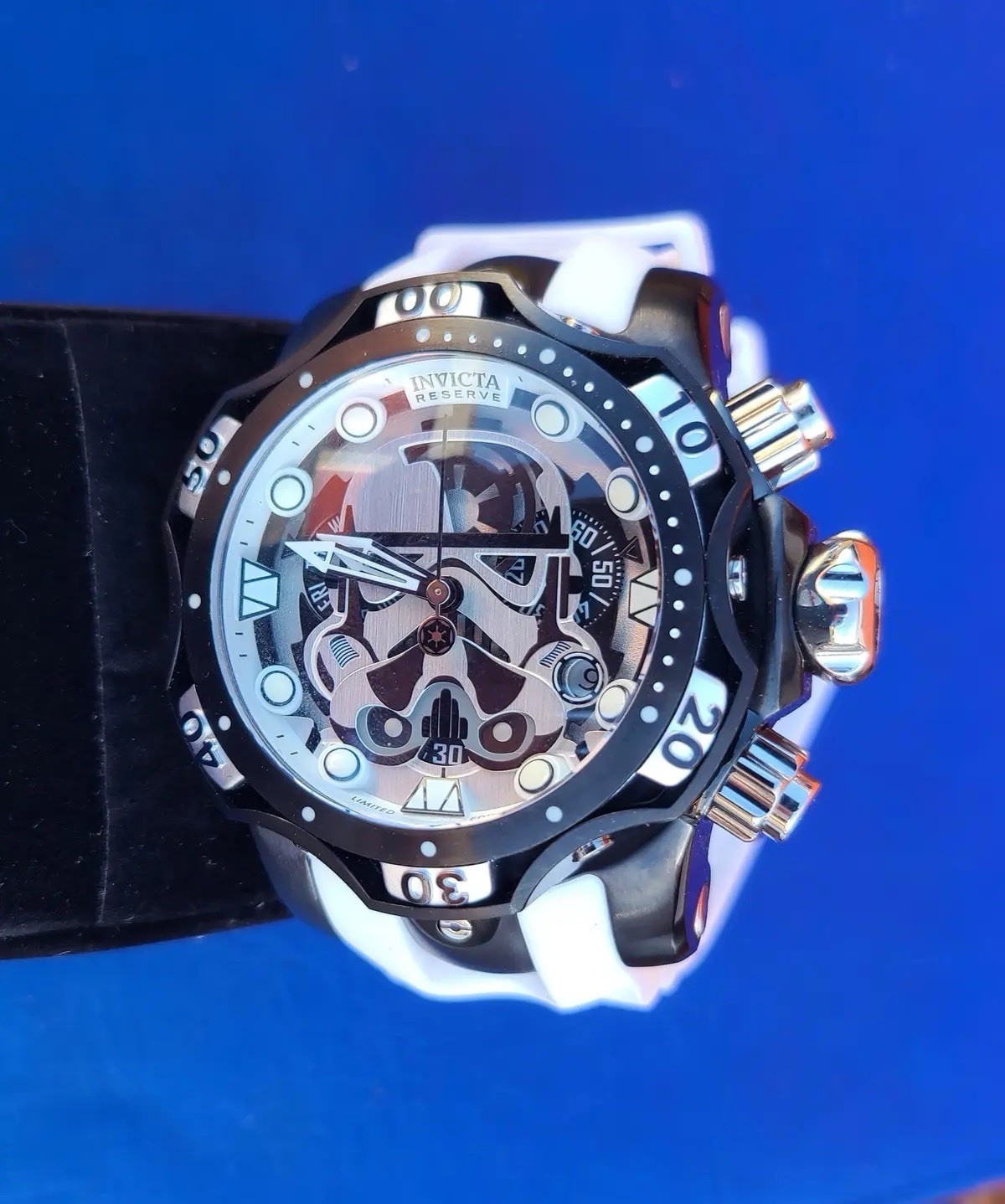 Invicta Star Wars Stormtrooper Men’s 52mm Limited Ed Swiss Chrono Watch 35360