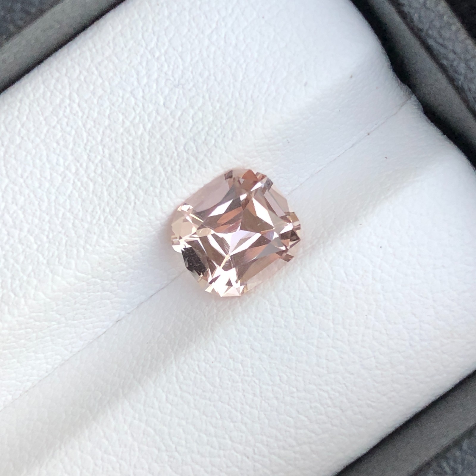 2.40 Carat | Natural Pink Topaz Gemstone | Cushion Cut | From Pakistan