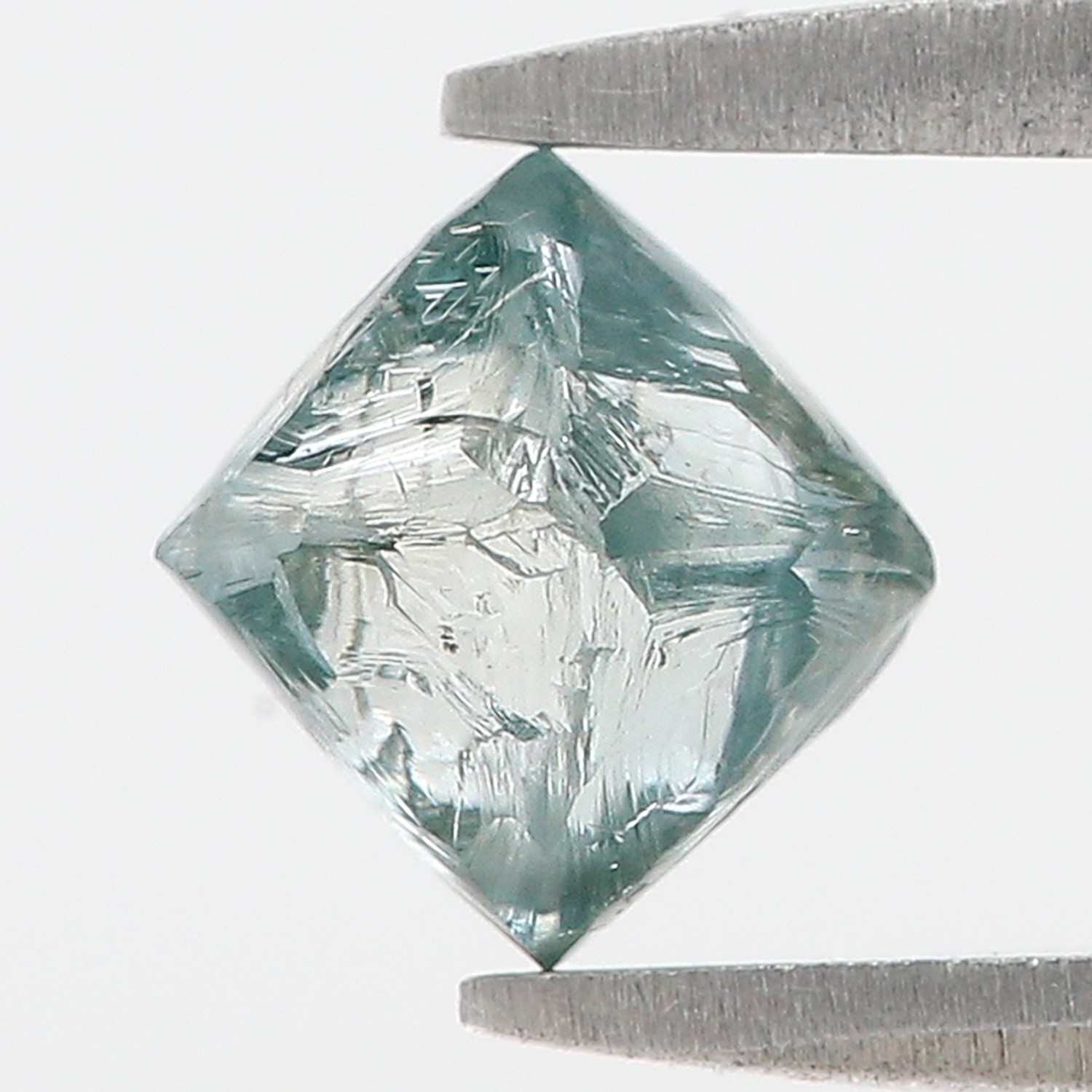 1.06 CT Natural Loose Rough Cut Diamond 6.40 MM Blue Color Rough Diamond N2624