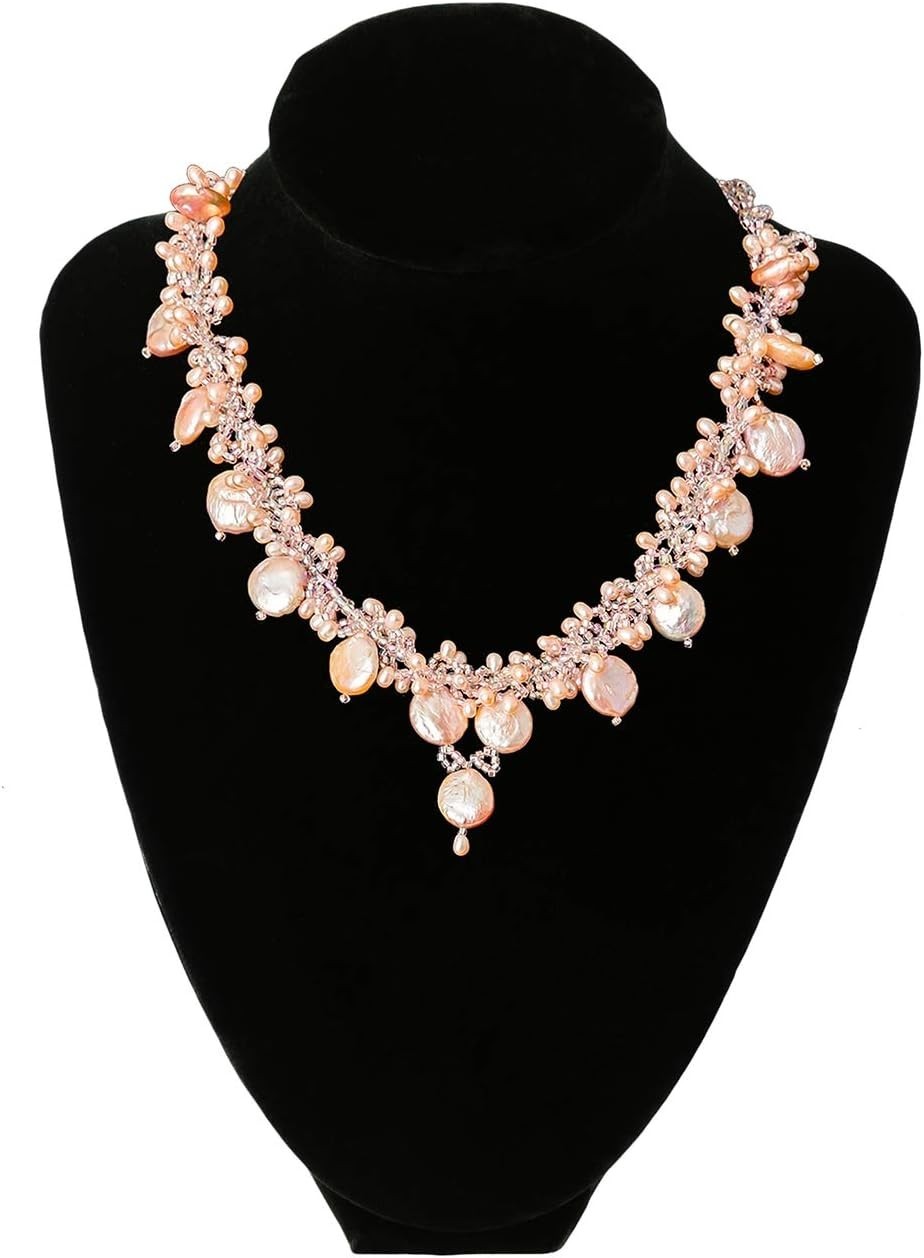 Versatile Black Velvet Necklace Bust Stand – 9-Inch Organizer for Every Occasion