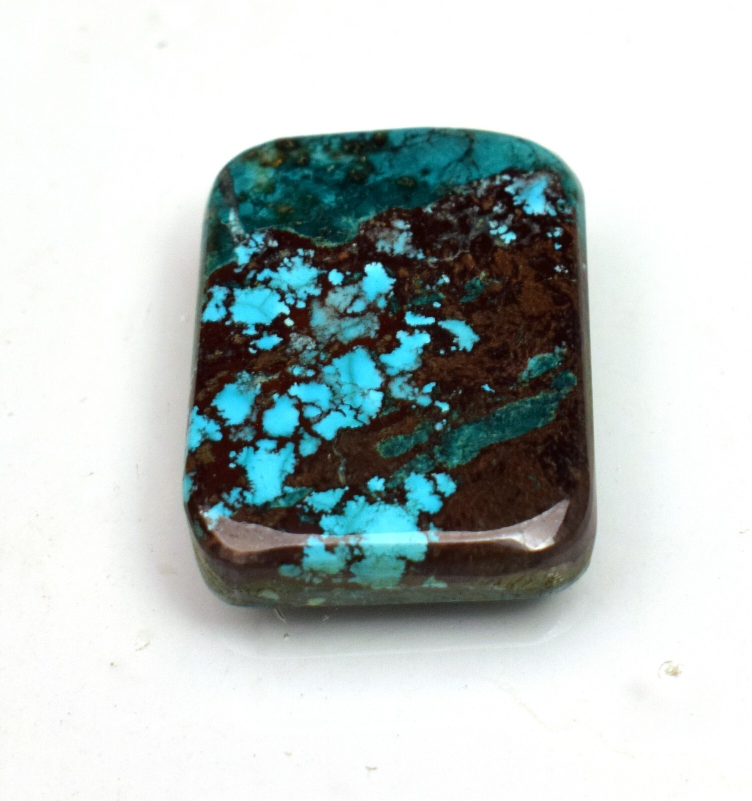 Natural Certified Blue Bisbee Turquoise Cabochon 14.85 Ct Loose Gemstone