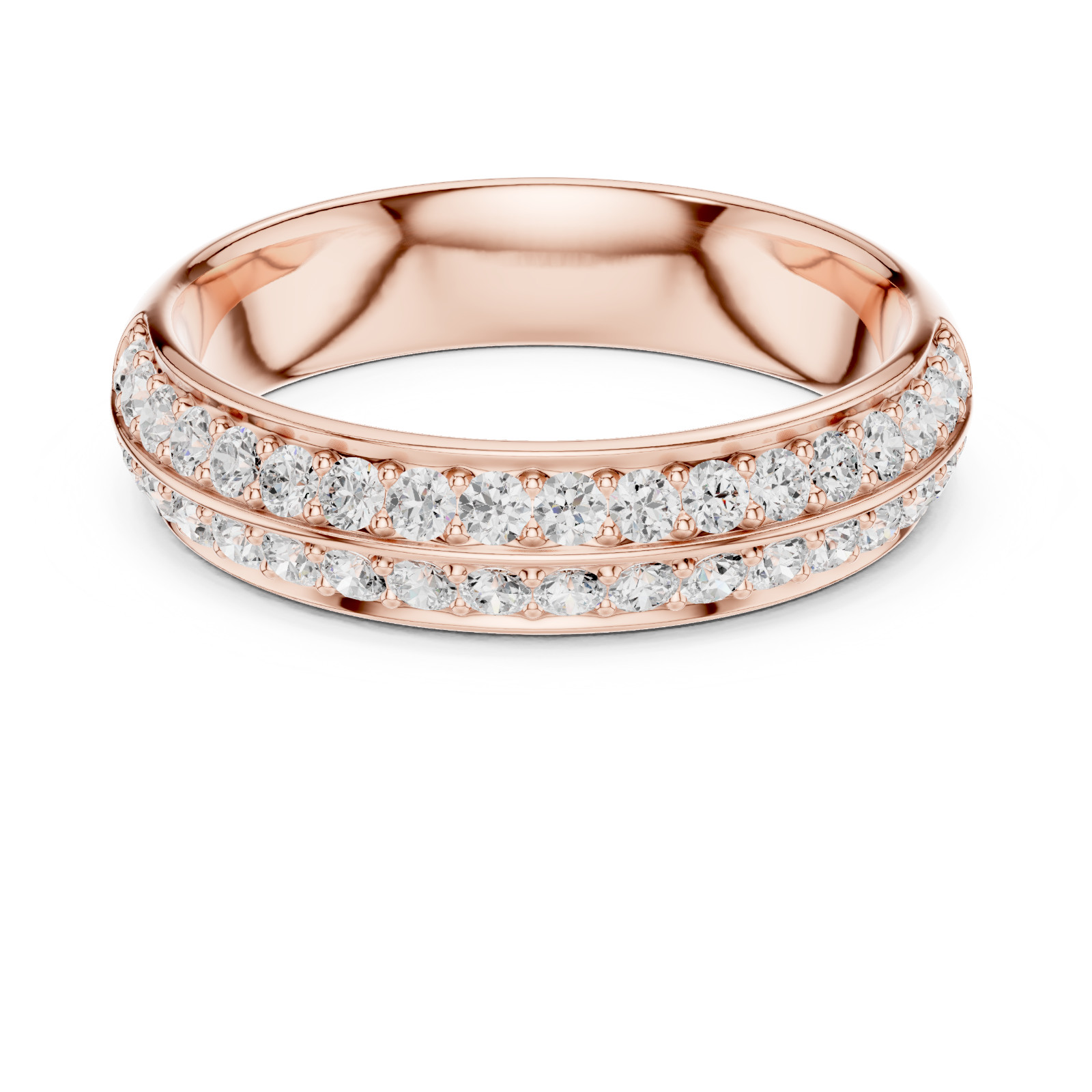 25+ Women’s Ring Gold CAD Files Bundle 3DM STL Design Rose, White, Yellow LR-40