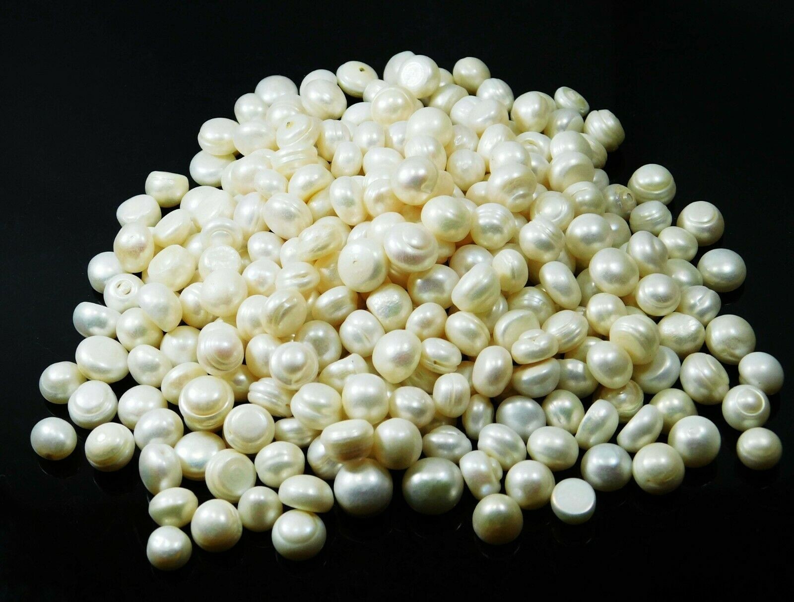 Natural Pearl White 500 Carat Cabochon Cut Loose Gemstone Lot CERTIFIED