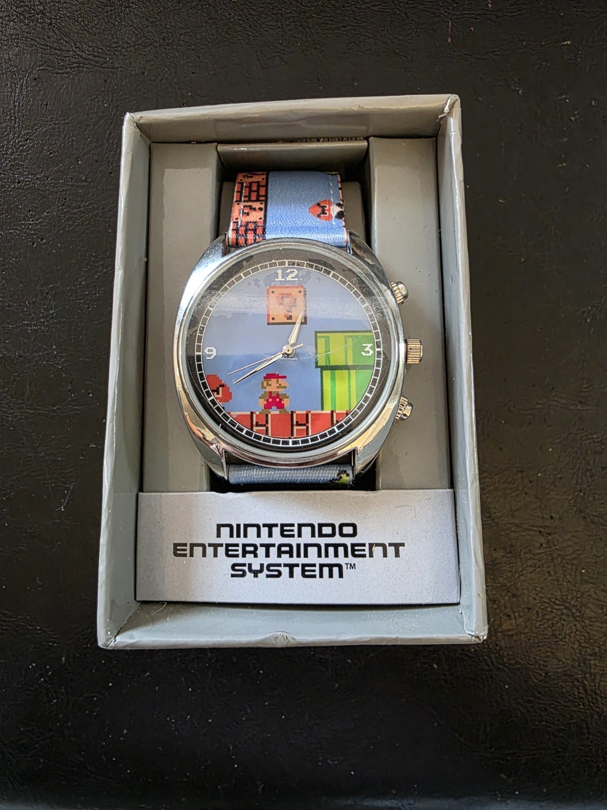 Accutime Nintendo Super Mario Bros. Men’s Quartz Watch – NEW IN BOX!!