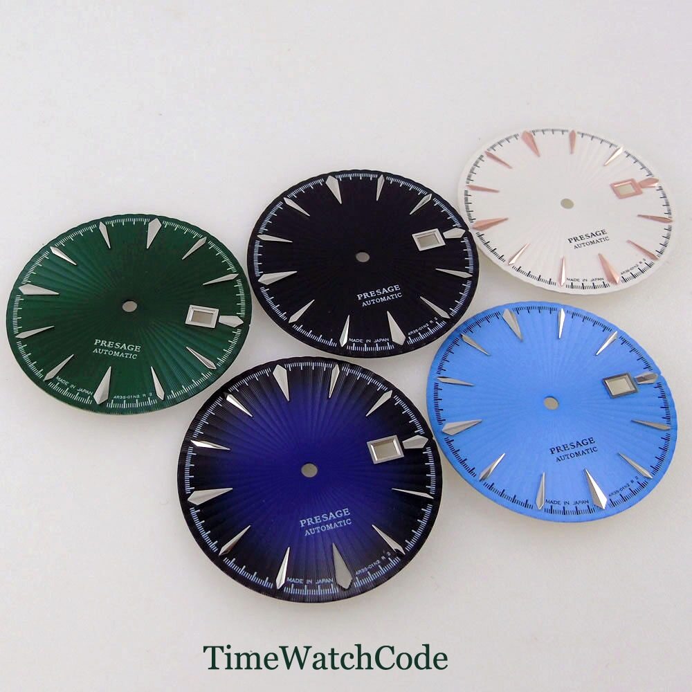 35mm Watch Dial Face Accessories Fit for NH35 NH36 NH38 Movement Date Window