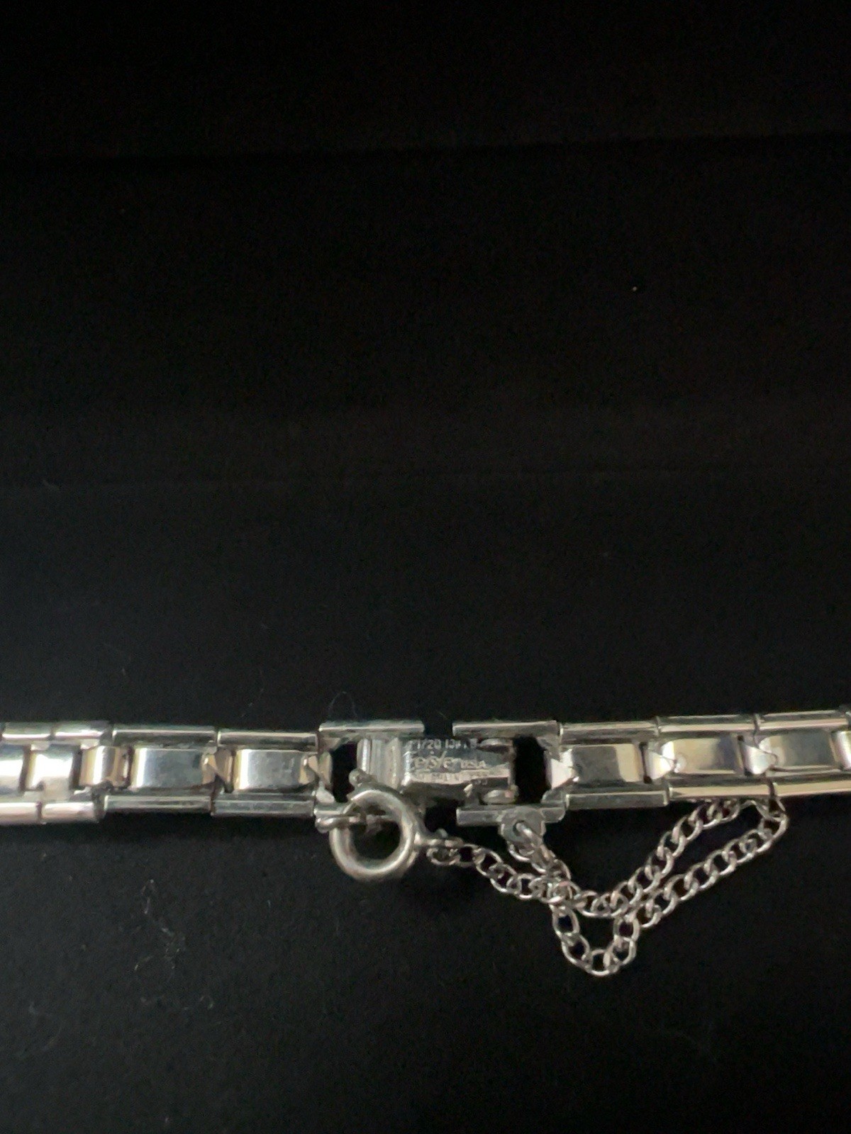 Vintage Kreisler 10K GF Women’s Watch Band Safety Chain Stainless Steel