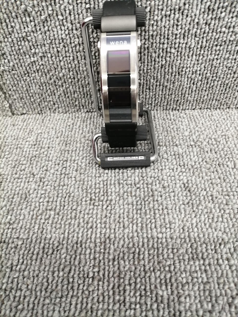 SONY wena3 Smart Watch Silver Body for iOS/Android from Japan Box Used