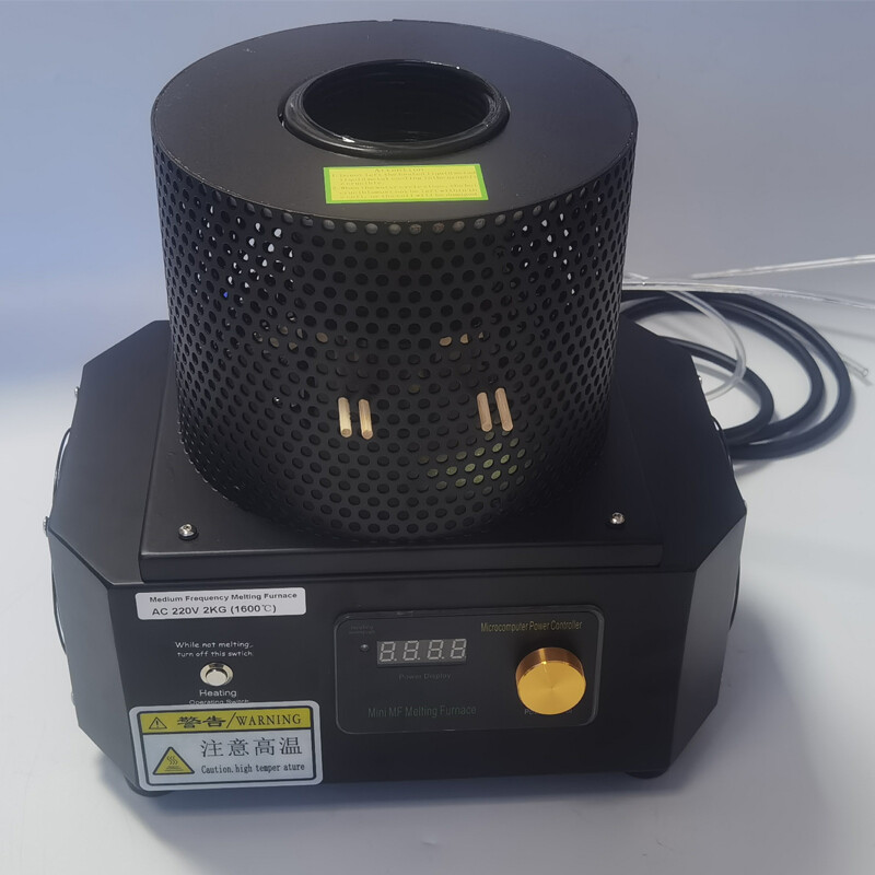 1/2/3KG 220V Medium Frequency Induction Gold Melting Furnace Jewelry Casting Kit
