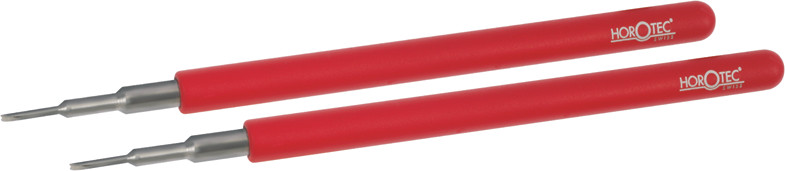 Horotec MSA 05.009 Pair of Hand Levers/Removers Length 105 mm with 1 mm tips