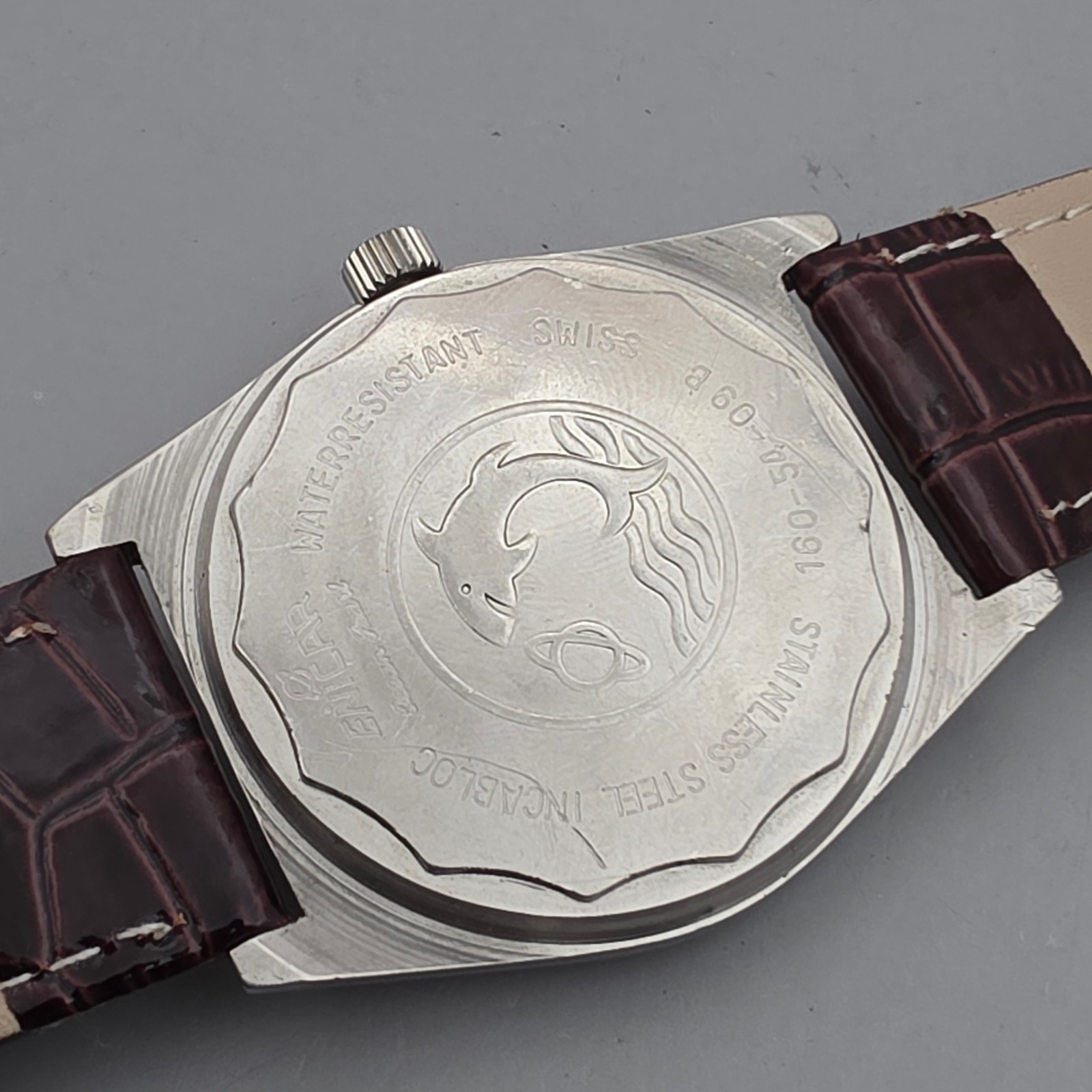 Vintage ENICAR Ocean Pearl men’s manual wind watch AR-160 SWISS MADE 1970s