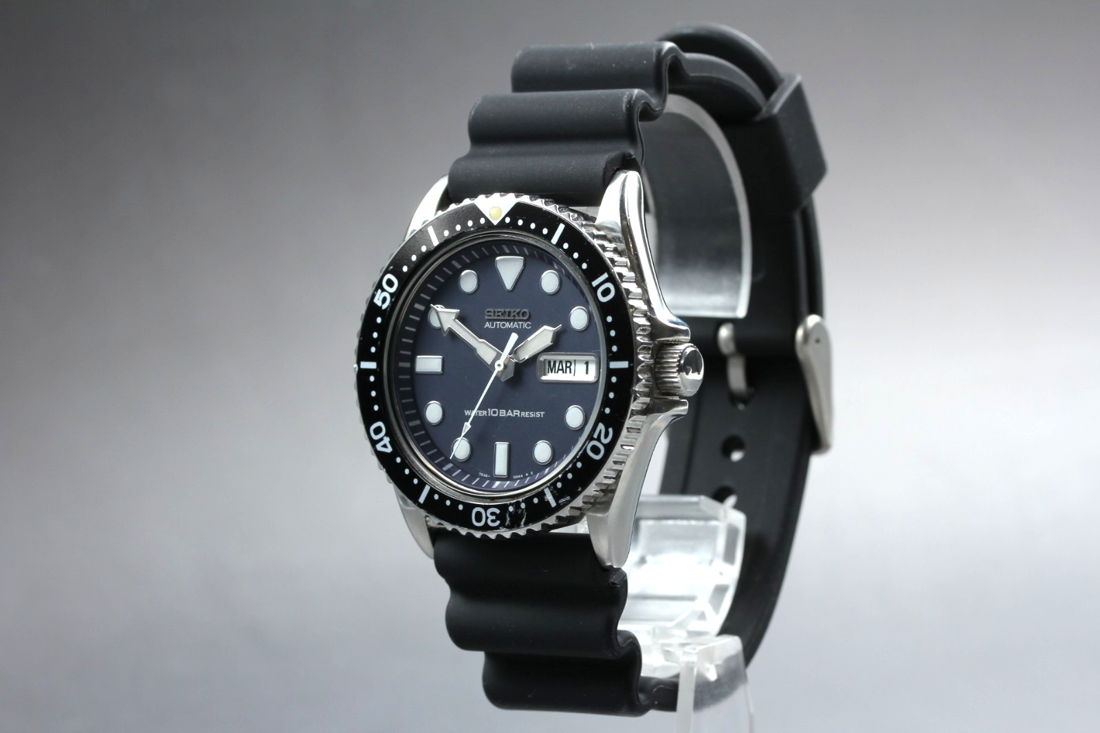 Vintage [N MINT] Seiko Diver’s SKX031 7S26-0040 Automatic Black Men Watch JAPAN