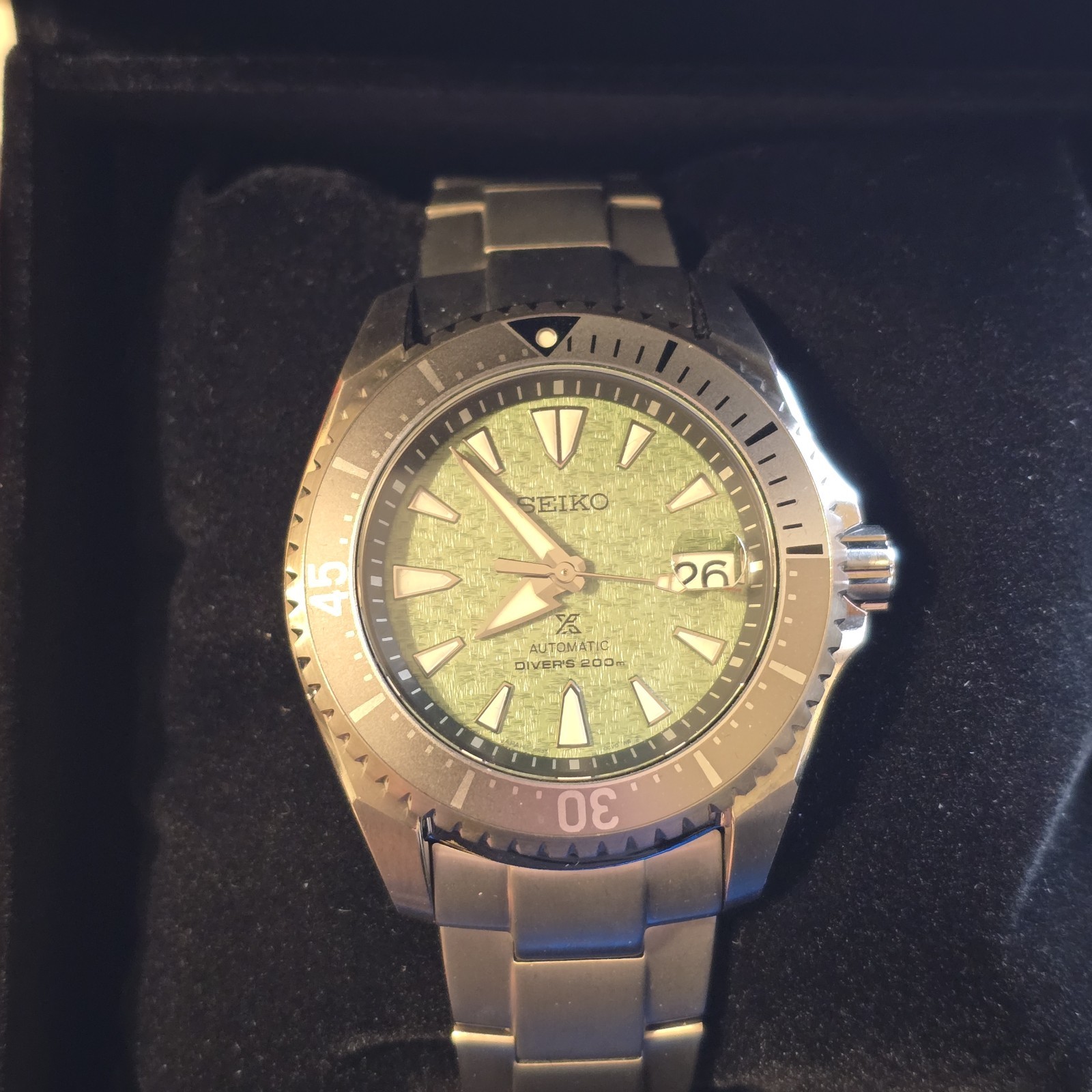Seiko Prospex Cave Diver Automatic Titanium Men’s Watch 43.5mm SPB349