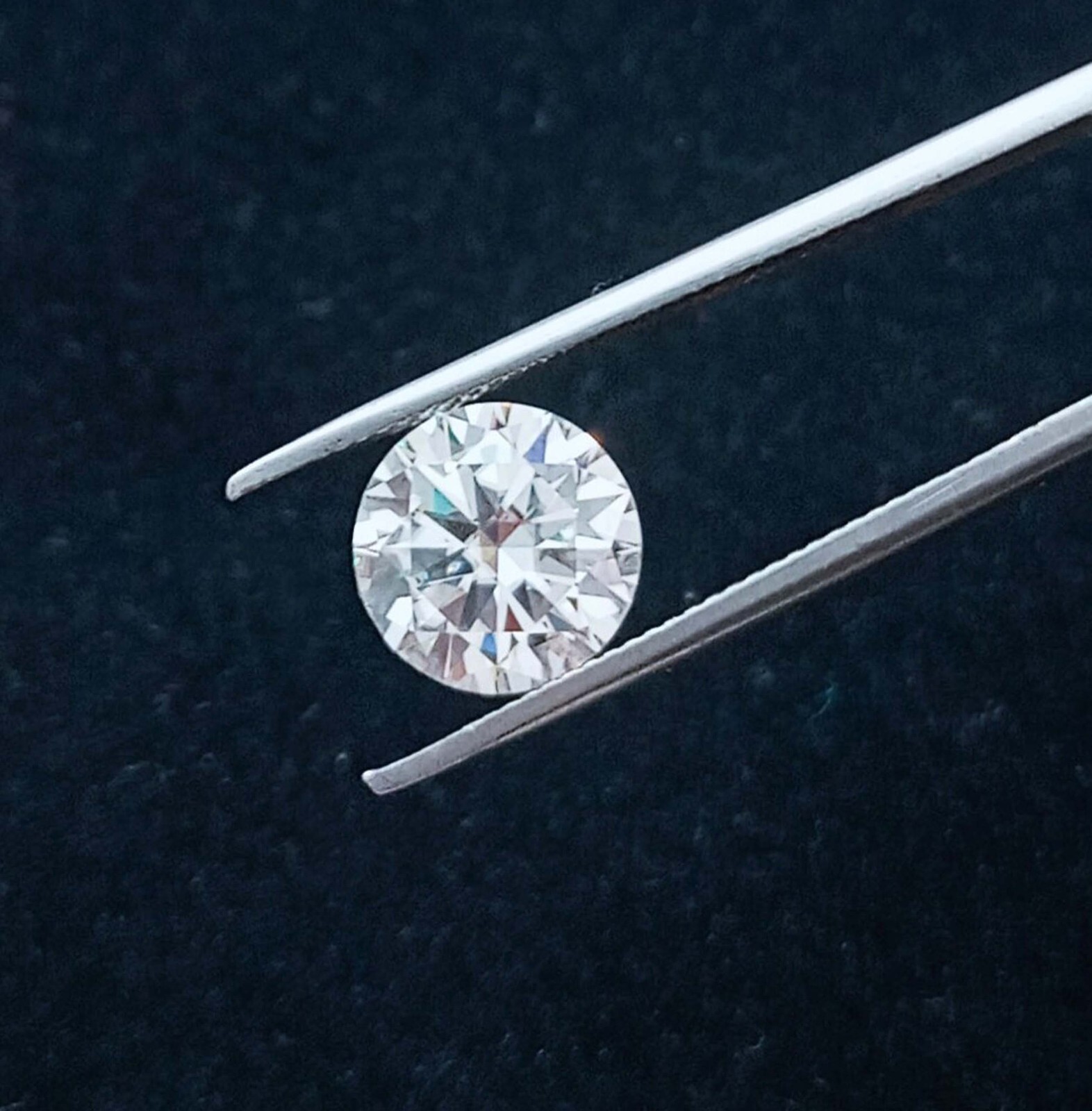 Round Cut 3.00 Ct D-Color Diamond Lab-Grown EGL Certified CVD Loose Gemstone EKM