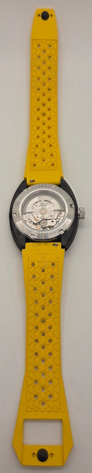 Tissot Sideral S Powermatic 80 Yellow Strap 41mm Men’s Watch