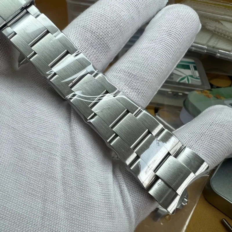 904L SS Bracelet Watch Band Strap Fits Rolex Oyster Perpetual 41 m124300