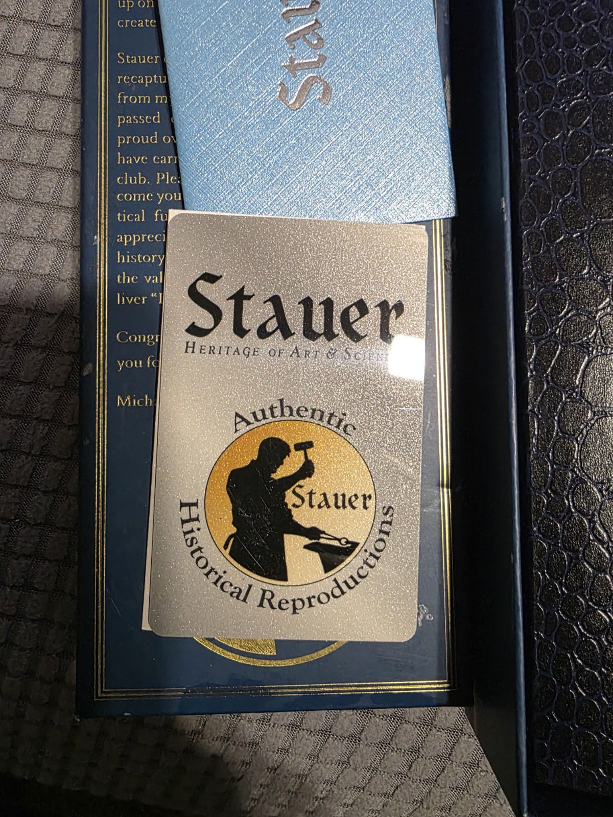 STAUER 1930 GOLD DASHTRONIC AUTOMATIC WATCH – BRAND NEW!